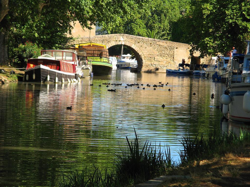 Chateau De La Motte - Entre Narbonne Et Le Canal Du Midi Marcorignan Exterior foto